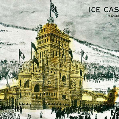 Le palais de glace de 1910